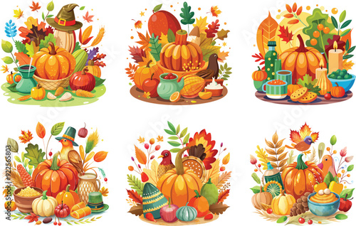 Thanksgiving vector design