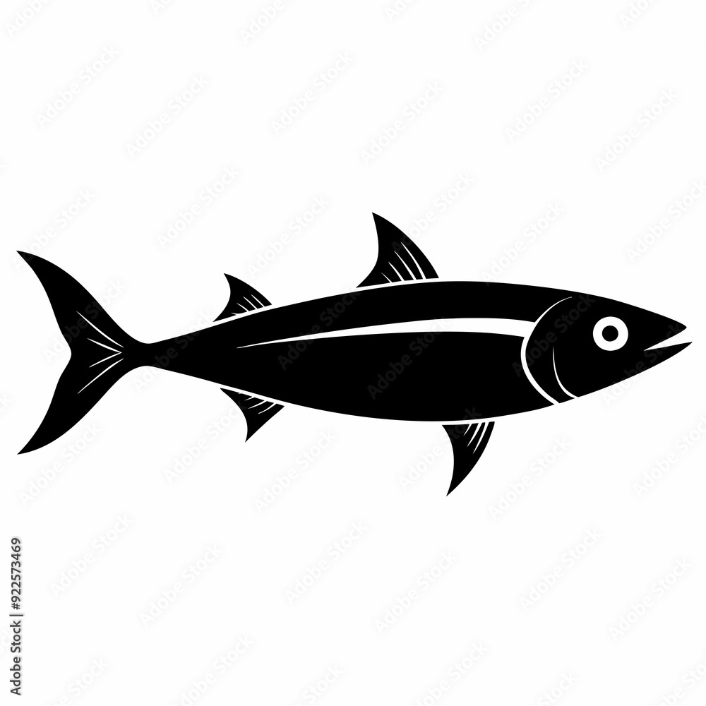 Sardine Black silhouette Sardine Black silhouette