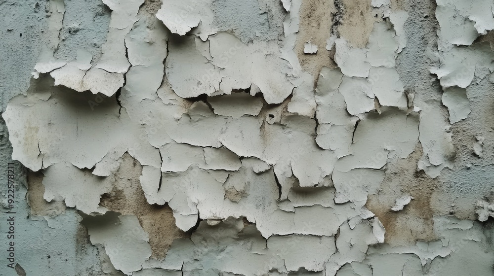 A wall covered in peeling paint, with a rough surface that hints at years of exposure to the elements. A wall covered in peeling paint, with a rough surface that hints at years of exposure to the elements.