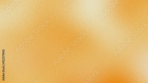 Grainy Yellow Gradient Background with Noise Texture - Abstract Soft Golden Hues and Smooth Gradient Transitions