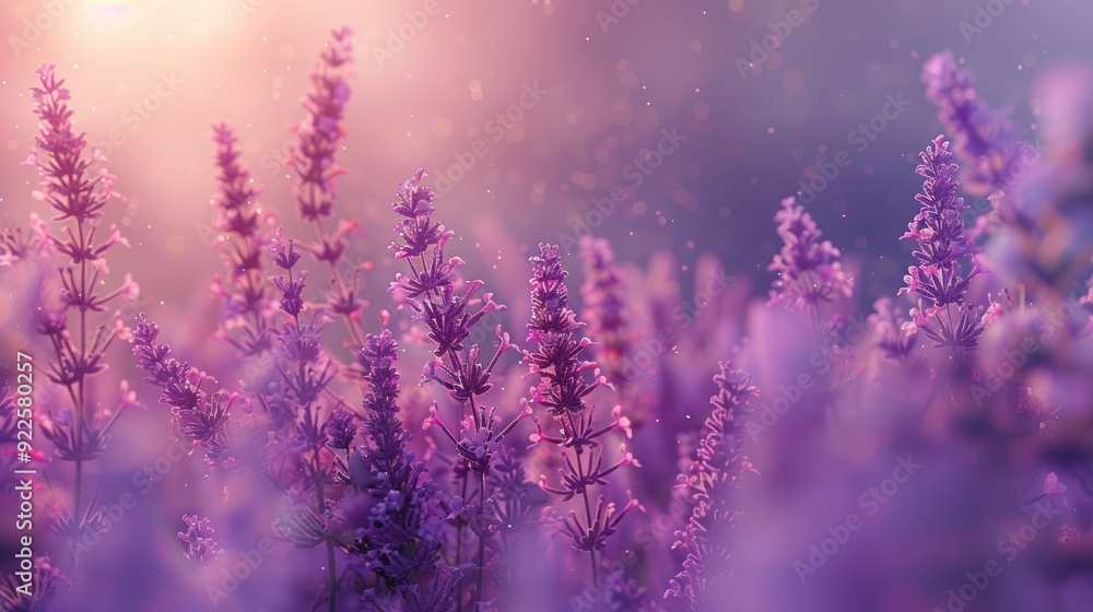 Fototapeta premium Abstract Lavender Haze background