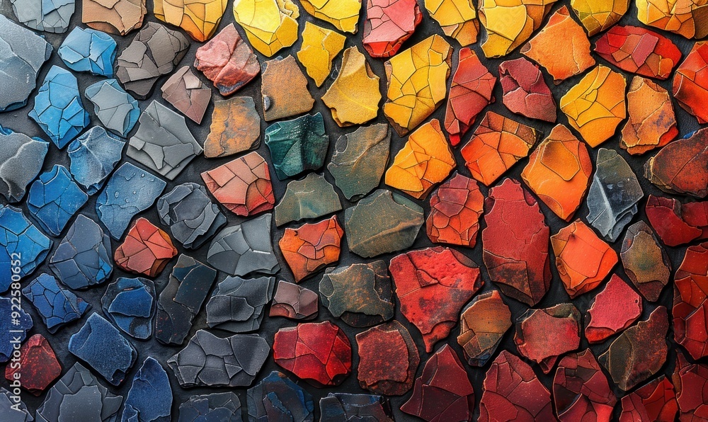 Abstract mosaic colorful background, intricate patterns and textures, artistic and detailed Abstract mosaic colorful background, intricate patterns and textures, artistic and detailed