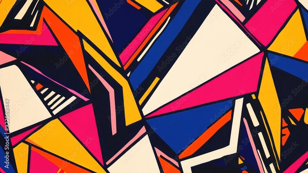 Geometric sarong pattern with bold lines and vibrant colors. Geometric sarong pattern with bold lines and vibrant colors.