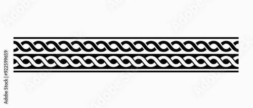 Geometric ArmBand Tattoo 