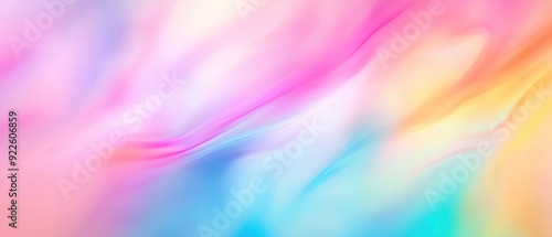 Abstract Pastel Swirl Background with Blurred Lines