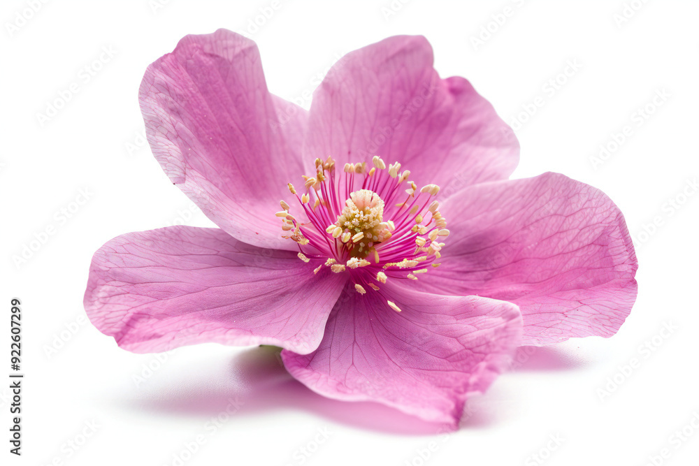 Pink Flower with Dew Drops Close-Up - Delicate and Fresh Blossom with Morning Dew and Natural Elegance Pink Flower with Dew Drops Close-Up - Delicate and Fresh Blossom with Morning Dew and Natural Elegance
