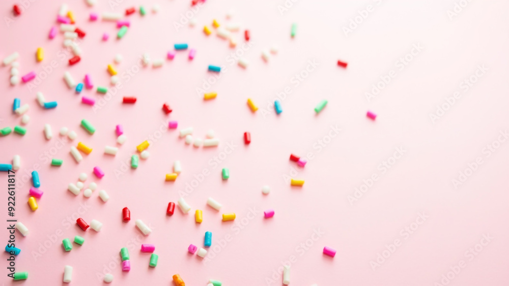 Obraz premium confetti on white