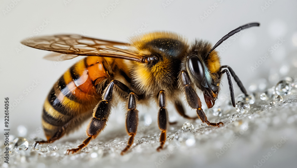 beautiful bee macro beautiful bee macro