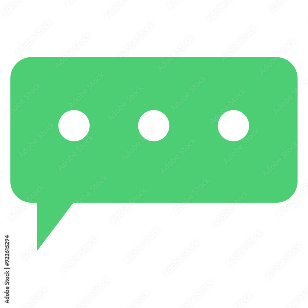 Message Chat Icon Vector Illustration Message Chat Icon Vector Illustration