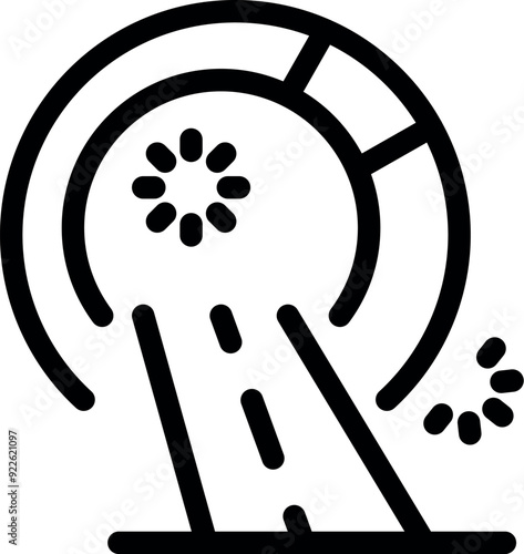 Autonomous self driving vehicle using sensors and artificial intelligence to scan the road for safe navigation