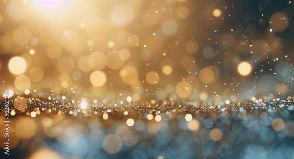 Glittering Particles on a Surface Under Soft Lighting Glittering Particles on a Surface Under Soft Lighting
