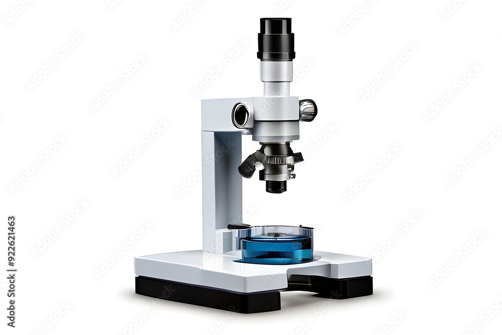 Microscope on a vibrant red background, ideal for scientific and educational imagery in stock photography.
Microscope on a vibrant red background, ideal for scientific and educational imagery in stock photography.