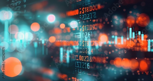 Dynamic Financial Data Visualization With Market Trends and Annotations