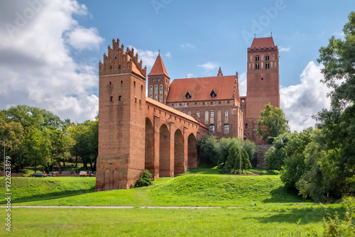 Obraz na płótnie View of Kwidzyn Castle (Zamek w Kwidzynie) w salonie
