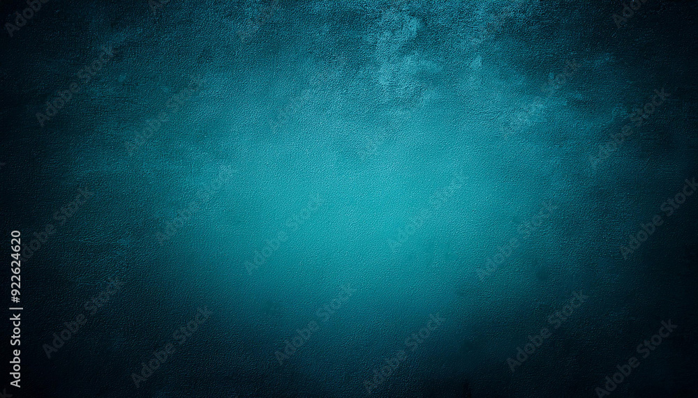 Fototapeta premium A black vignette set on a dark blue backdrop texture in an antique, vintage textured border design a sophisticated