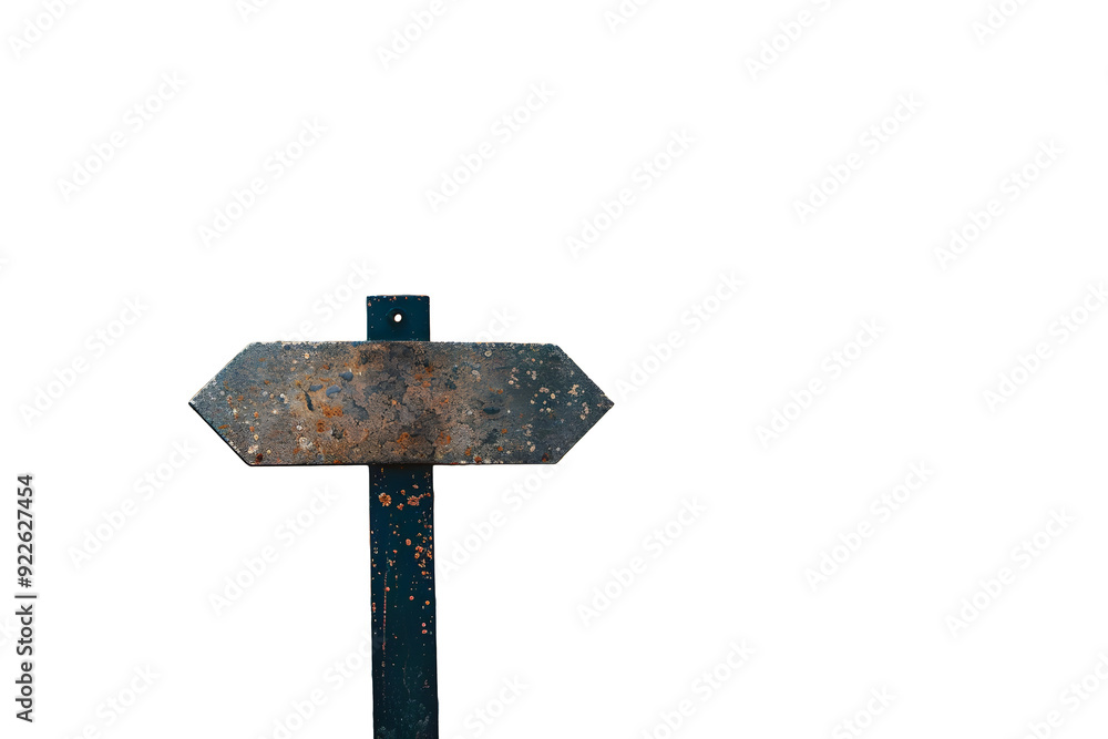 Road arrow sign with text 'Fall' in front of forest with colorful seasonal leaves Road arrow sign with text 'Fall' in front of forest with colorful seasonal leaves