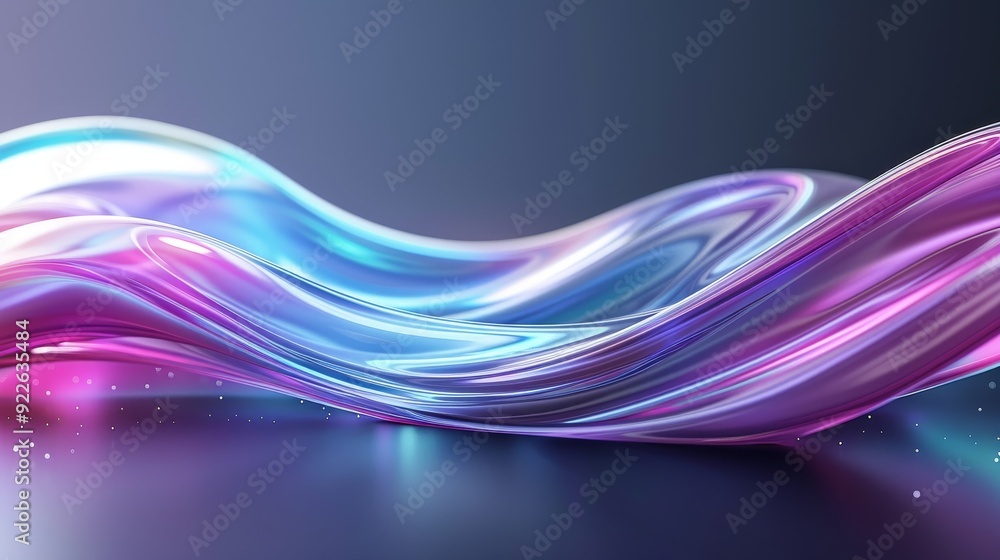 A splash of water with a splash of pink and blue A splash of water with a splash of pink and blue