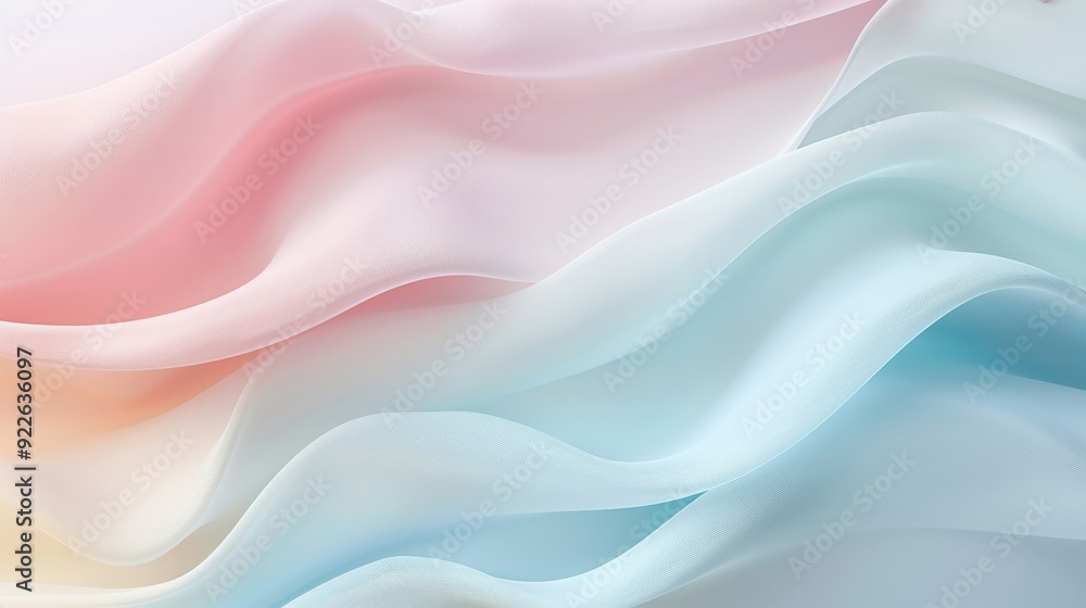 A colorful wave with a pink and blue stripe A colorful wave with a pink and blue stripe