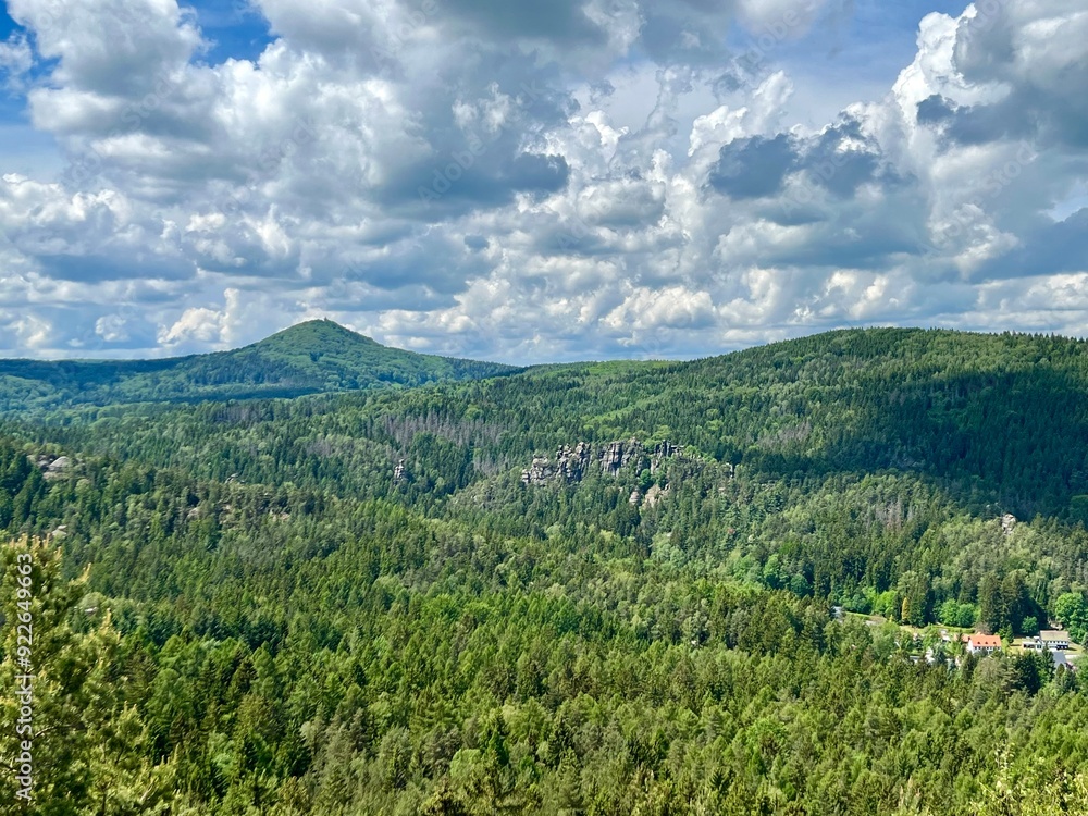 Obraz premium Zittauer Gebirge