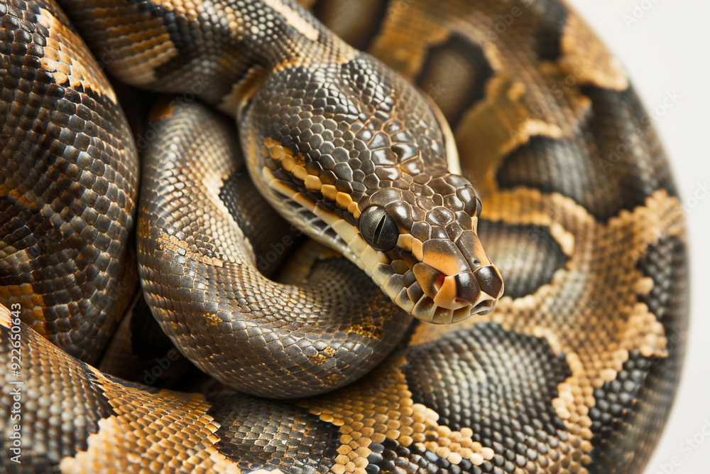 Close-up of a Python Snake Close-up of a Python Snake
