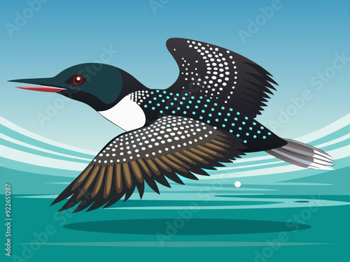 Plongeon huard 
