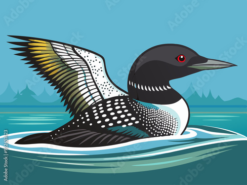 Plongeon huard 