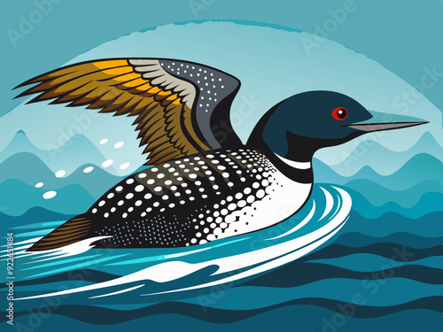 Plongeon huard 
