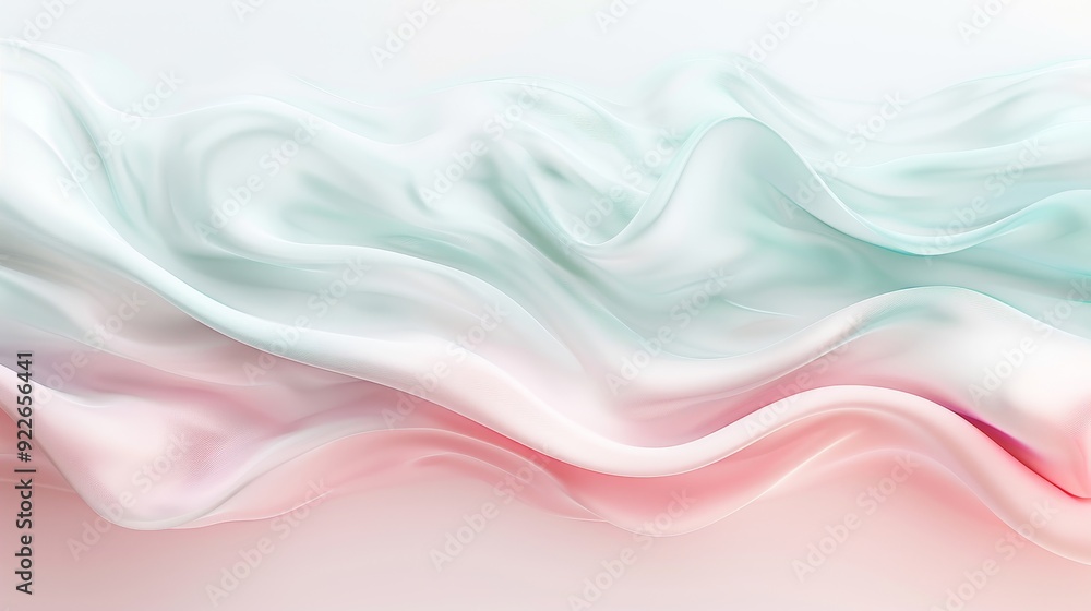 A wave of pink and white colors A wave of pink and white colors