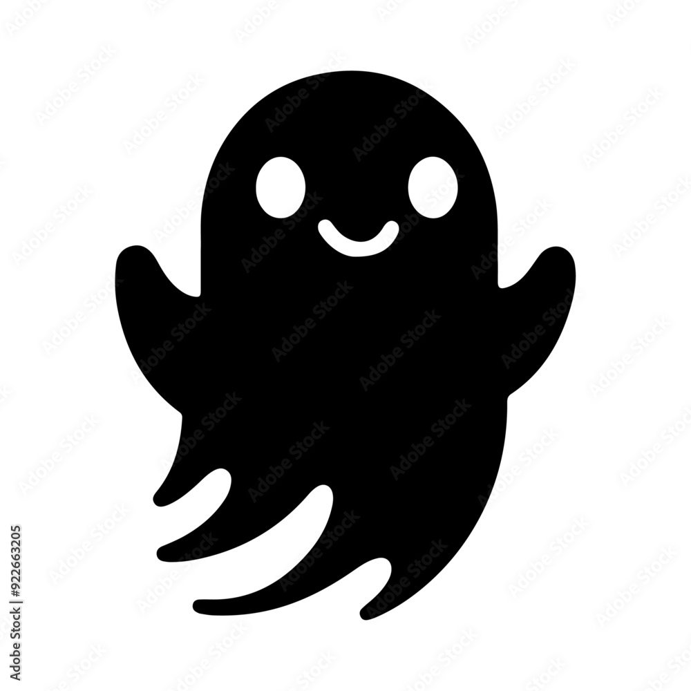 simple and minimal Spooky and Cute Ghost Vector Silhouette ,black color silhouette, black color clipart, isolated white background simple and minimal Spooky and Cute Ghost Vector Silhouette ,black color silhouette, black color clipart, isolated white background