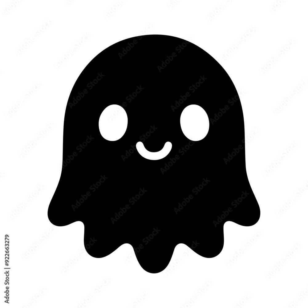 simple and minimal Spooky and Cute Ghost Vector Silhouette ,black color silhouette, black color clipart, isolated white background simple and minimal Spooky and Cute Ghost Vector Silhouette ,black color silhouette, black color clipart, isolated white background