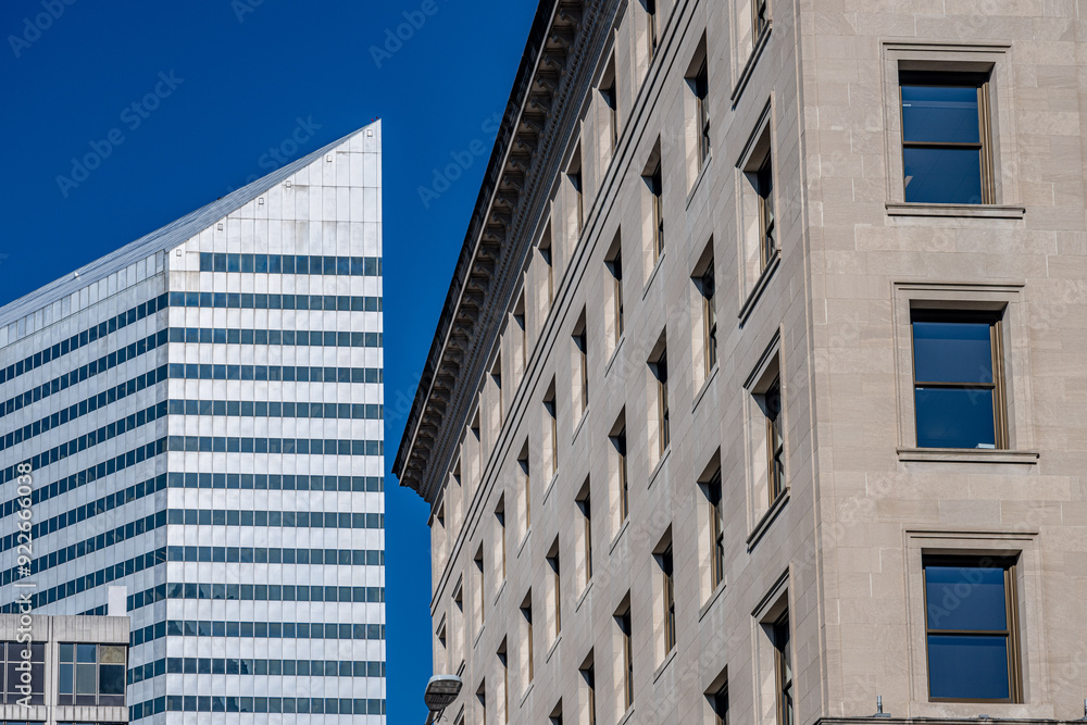 Obraz premium downtown Cleveland, Ohio