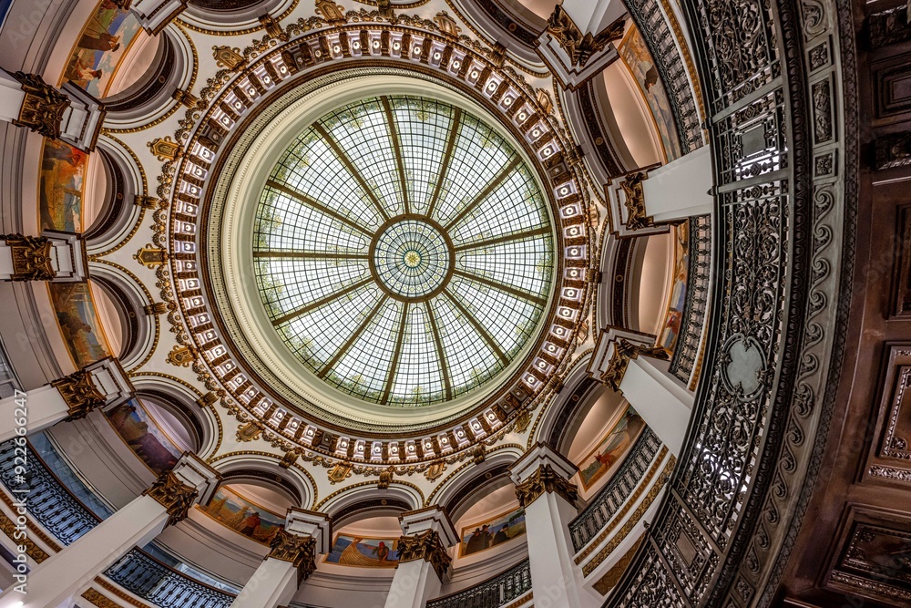 Obraz premium downtown Cleveland, Ohio