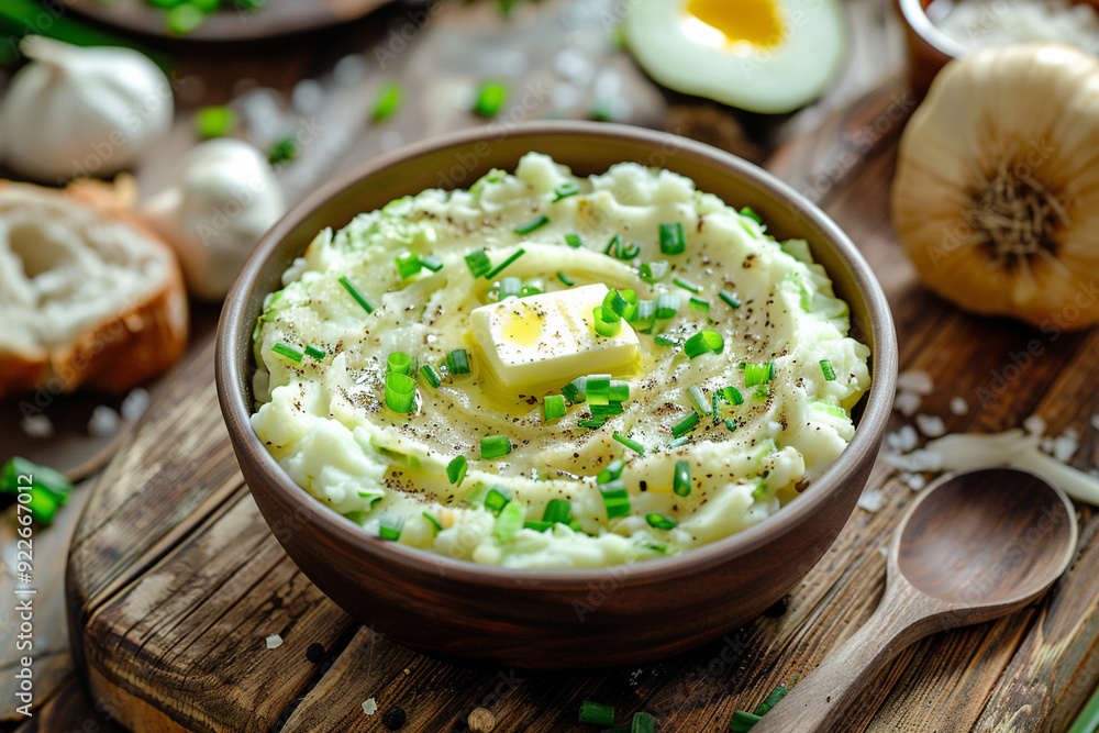 Delicious Mashed Potatoes with Butter and Herbs Delicious Mashed Potatoes with Butter and Herbs
