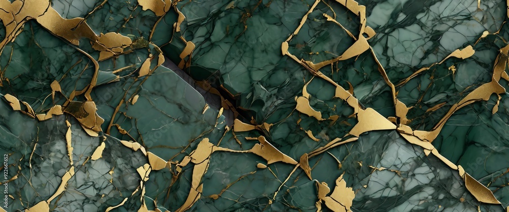 Rich Green Marble with Striking Gold Veins –Marble Texture for Upscale Design and Elegant Architectural Projects Rich Green Marble with Striking Gold Veins –Marble Texture for Upscale Design and Elegant Architectural Projects
