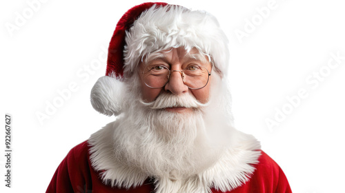 Digital PNG Photo of Santa Claus on Transparent Background