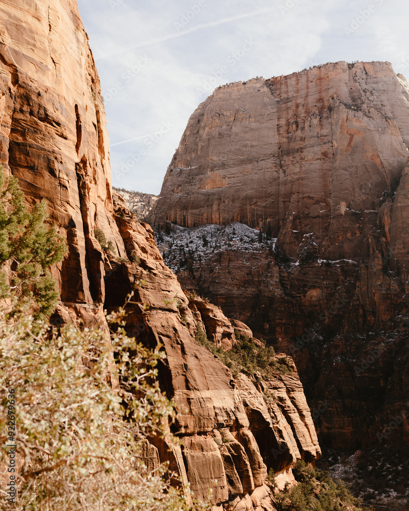 Fototapeta premium angels landing at Zion national park, Utah