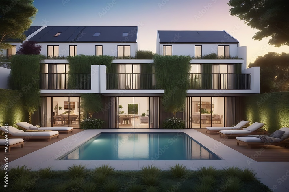 Luxury home with pool, Real Estate, Modern home Luxury home with pool, Real Estate, Modern home