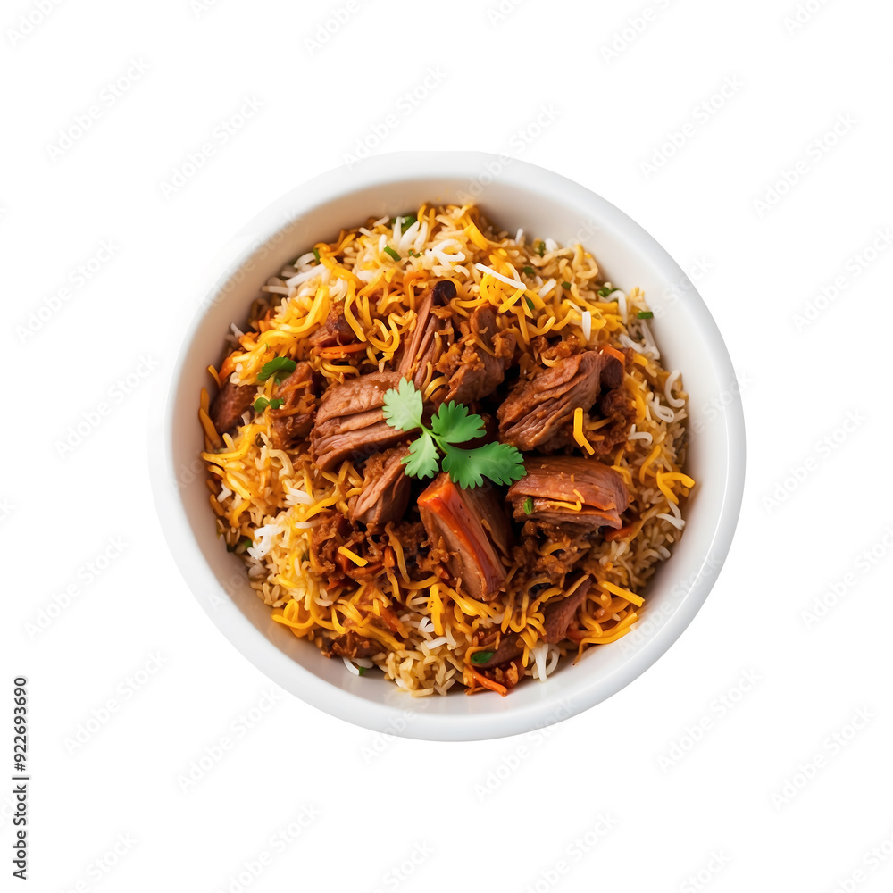 Ramadan Feast Delicious Beef Biryani Isolated on a Transparent Background. Ramadan dinner, spicy, indian food, Iftar meal, Ramadan Feast Delicious Beef Biryani Isolated on a Transparent Background. Ramadan dinner, spicy, indian food, Iftar meal,