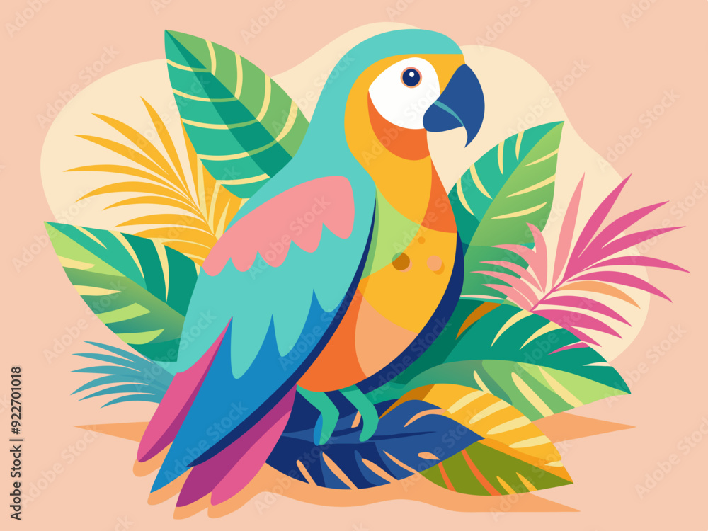 Dessin pastel peint à la main Perroquet isolé. Motif abstrait naturel, Clip Art, Design Elment. Fond tropical, élément de design tropical, concept d’été. Modèle de flyer de fête.
Dessin pastel peint à la main Perroquet isolé. Motif abstrait naturel, Clip Art, Design Elment. Fond tropical, élément de design tropical, concept d’été. Modèle de flyer de fête.