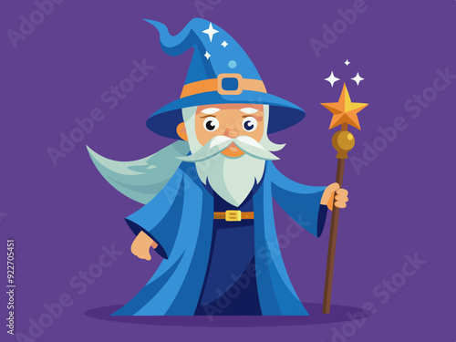Cartoony wizard 