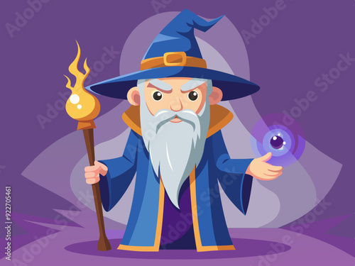 Cartoony wizard 