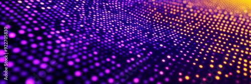 purple and orange abstract round dot background with lots of light spots