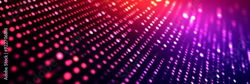 purple and blue abstract round dot background with lots of light spots