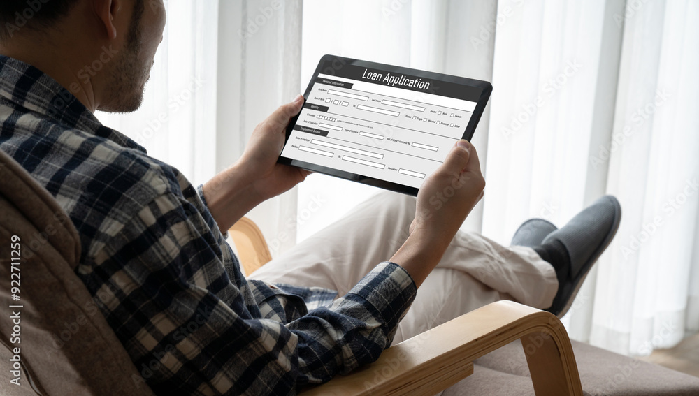 Online loan application form for modish digital information collection on the internet network Online loan application form for modish digital information collection on the internet network