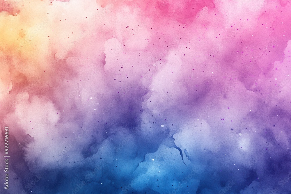 A vibrant abstract watercolor background with a gradient of colors ranging from yellow to blue, evoking a dreamy and ethereal atmosphere. A vibrant abstract watercolor background with a gradient of colors ranging from yellow to blue, evoking a dreamy and ethereal atmosphere.