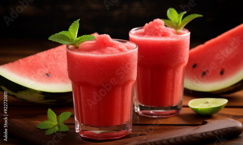 Refreshing Watermelon Margarita with Fresh Watermelon