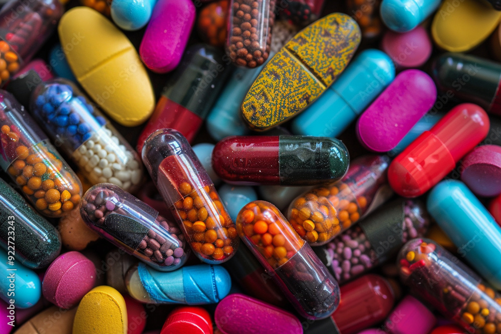 A Close-Up View of Various Medications A Close-Up View of Various Medications