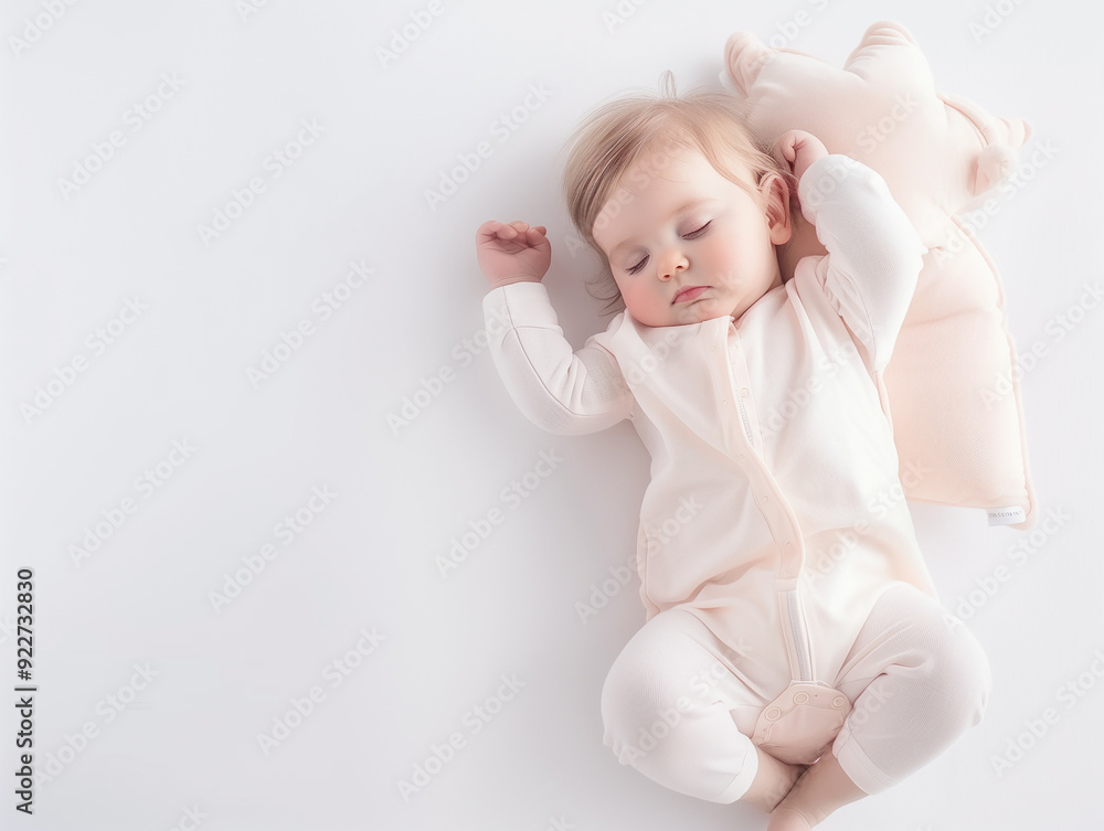 Close-up of a peacefully sleeping newborn baby with hand on cheek, wrapped in a soft white blanket. Perfect for baby care and parenting themes. Close-up of a peacefully sleeping newborn baby with hand on cheek, wrapped in a soft white blanket. Perfect for baby care and parenting themes.