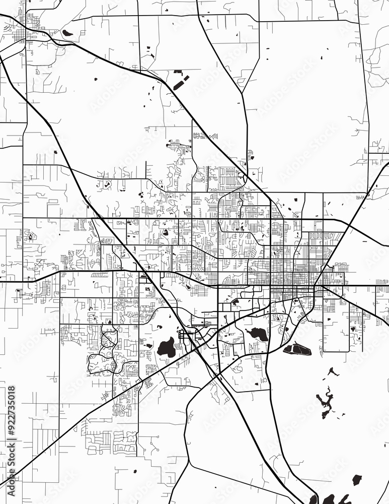 Minimalist white map of Gainesville - 1000 F 922735018 K9JSF5iWUE7hjTOyluY0OUyTFGSWpBYj 