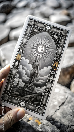 Carte tarot divinatoire photo